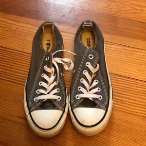 ⬜️BEST OFFER⬜️Gray converse size 7 women